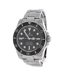 Pre-Owned Rolex Oyster Perpetual Submariner Automatic Watch in Stainless Steel and Cerachrom 40mm