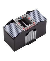 Gse Games & Sports Expert Battery-Operated Automatic Card Shuffler for 1–4 Decks