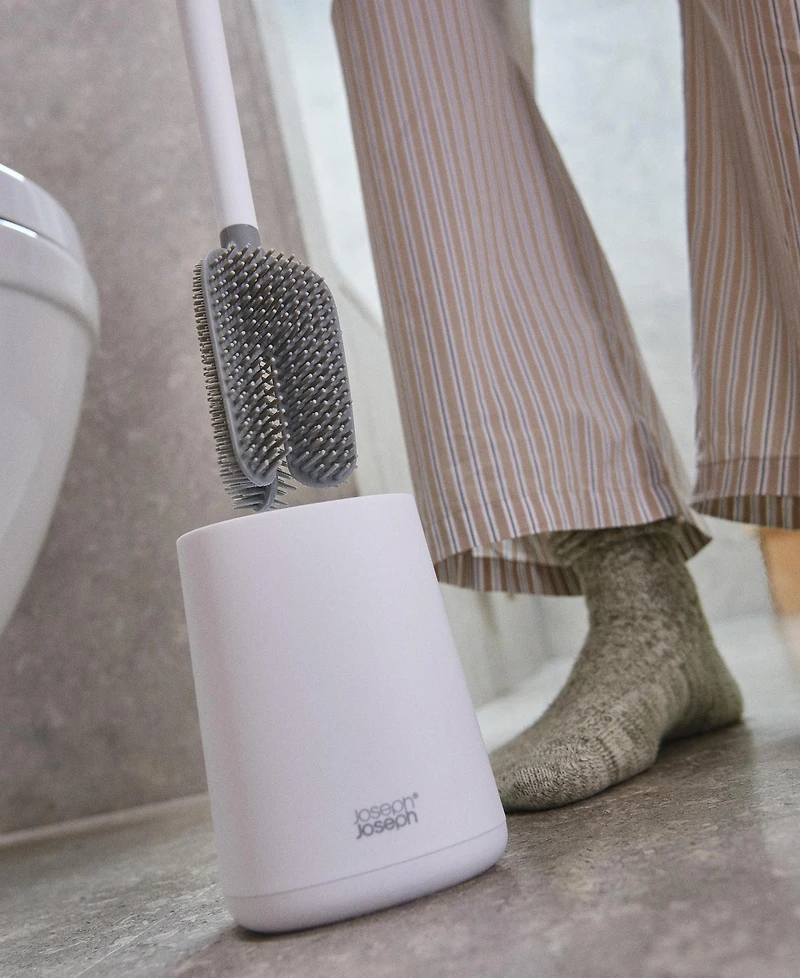 Joseph Joseph 2-Pc. Flex 360 Lite Toilet Brush and Holder Set