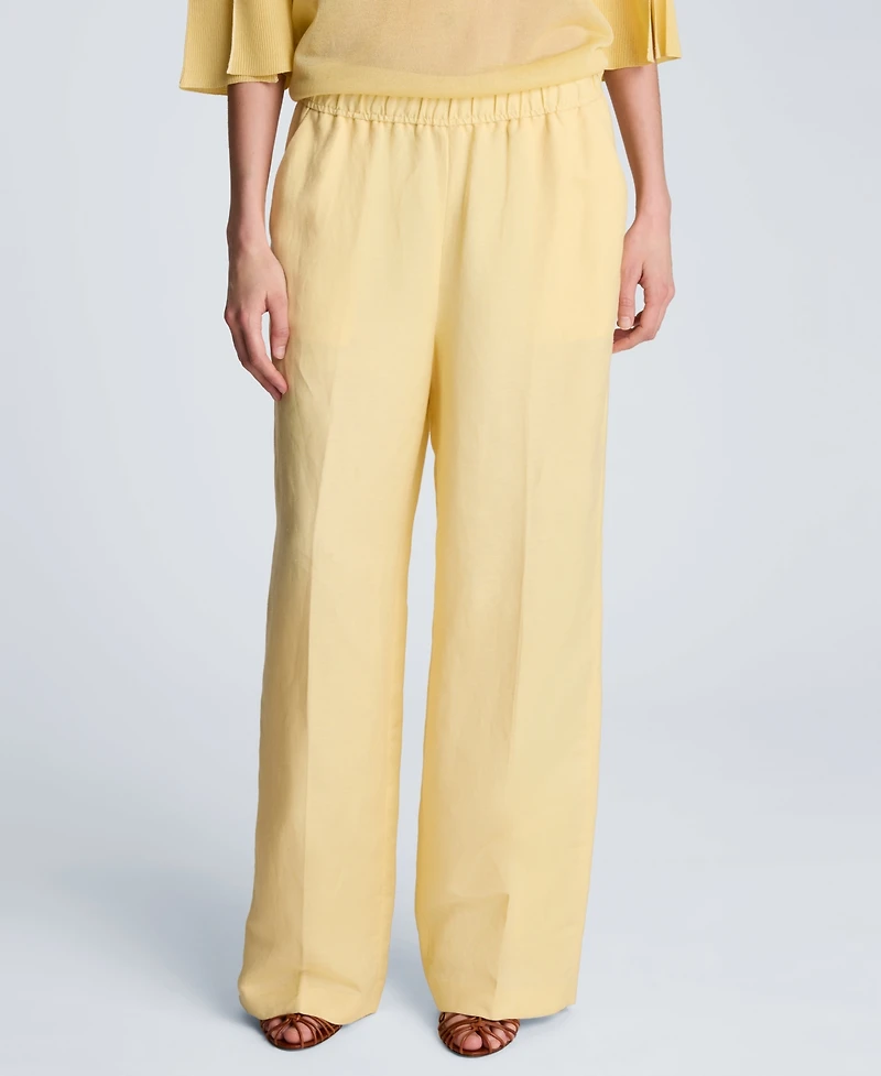 Kenneth Cole Women's Pull-On Wide-Leg Pants