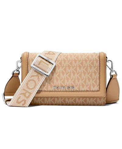 Michael Kors Jet Set Mini Phone Webbing Nylon Crossbody