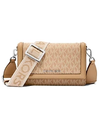 Michael Kors Jet Set Mini Phone Webbing Nylon Crossbody