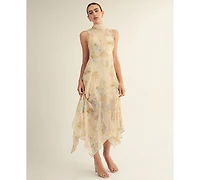 Arose Studio, Inc Women's Emilia Mock Neck Dress