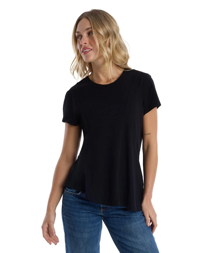 Wilt Clothing Women's Round Neck Short Sleeve Tee