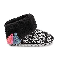 Muk Luks Women's Melinda Cuff Boot Slippers