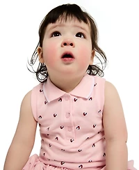 Tommy Hilfiger Baby Girls' Printed Top and Skirted Bloomers, 2-Piece Set