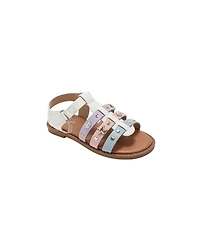 Bebe Little Girls Sandals – Strappy Flat and Studded Summer Shoes (Toddler/Kid)