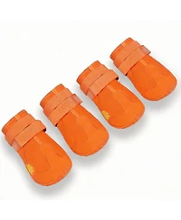 Aronkl Dog Boots with Reflective Straps and Anti-Slip Soles for Large Dogs