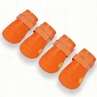 Aronkl Anti Slip Dog Boots For Large Breeds With Reflective Straps