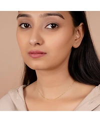 Bling Jewelry Ultra Thin Lightweight 1.2MM .925 Sterling Silver Figaro Link Chain Necklace 16"