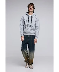 Desigual Men's Hooded lettering sweatshirt