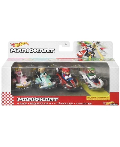 Hot Wheels Mario Kart 4-pack Assortment