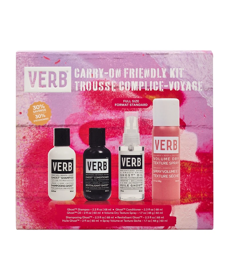 Verb 4-Pc. Carry-On Friendly Kit