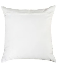 Rizzy Home Rose Cotton Decorative Pillow, 22" x 22"