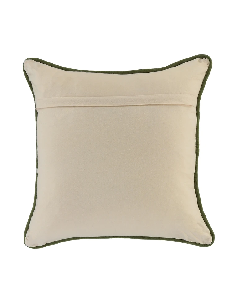 Rizzy Home Ada Cotton Blend Decorative Pillow, 20" x 20"