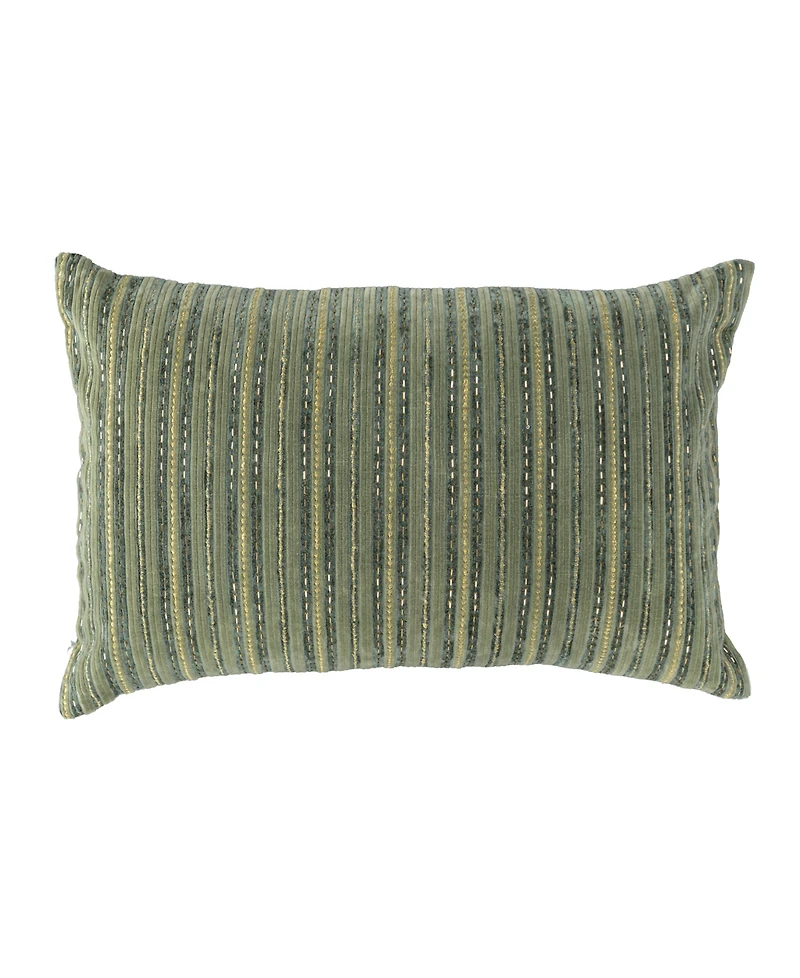 Rizzy Home Marie Cotton Blend Decorative Pillow, 14" x 26"