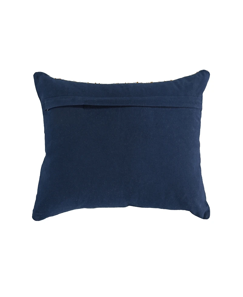 Rizzy Home Elsie Cotton Decorative Pillow, 14" x 20"