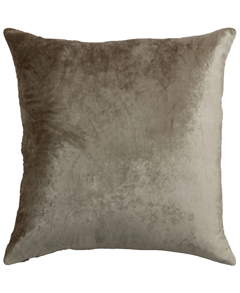 Rizzy Home Beth Velvet Decorative Pillow, 22" x 22"