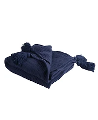 Rizzy Home Dora Cotton Throw, 50" x 60"