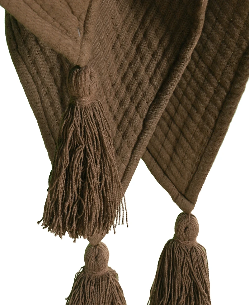 Rizzy Home Dora Cotton Throw, 50" x 60"