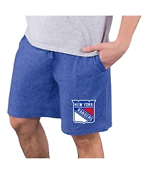 Concepts Sport Men's Royal New York Rangers Quest Knit Jam Shorts