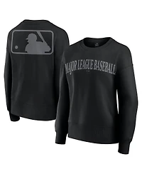 Fanatics Women's Black Mlb Elements Flow Pullover Sweatshirt