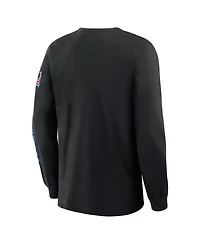 Fanatics Men's Black Super Bowl Lx Trolley Car Long Sleeve T-Shirt