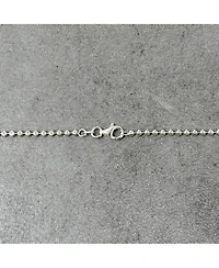 The Lovery Moon Bead Chain Necklace Sterling Silver