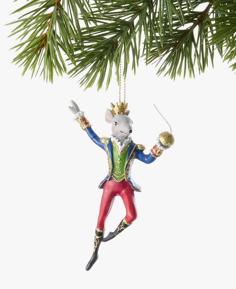 Holiday Lane Ballet Mouse Maestro Ornament, Exclusively at Macy's