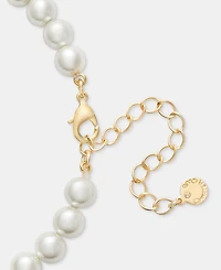 Charter Club Imitation Pearl Multi-Stone Collar Necklace, Macy's Exclusive