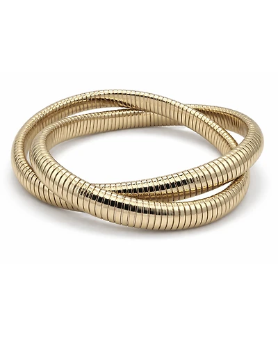 And Now This Interlocking Double Twisted Stretch Bracelet