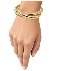 And Now This Interlocking Double Twisted Stretch Bracelet