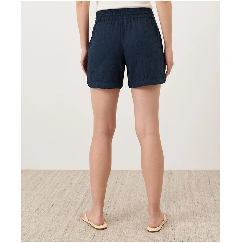 Pact Women's Organic Cotton Coastal Double Gauze Split Hem Pant