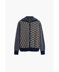 Desigual Men's Retro zipper sweater