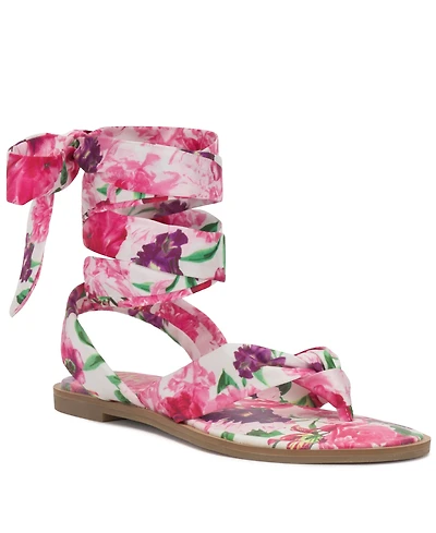 I.n.c. International Concepts Women's Maris Ankle Tie Flat Sandals, Macy's Exclusive