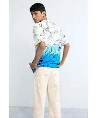 Desigual Men's Tropical Gradient T-shirt