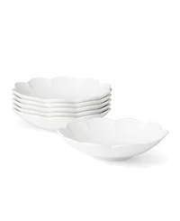 Lenox Studio 1414 Scallop Pasta Bowls, Set of 6