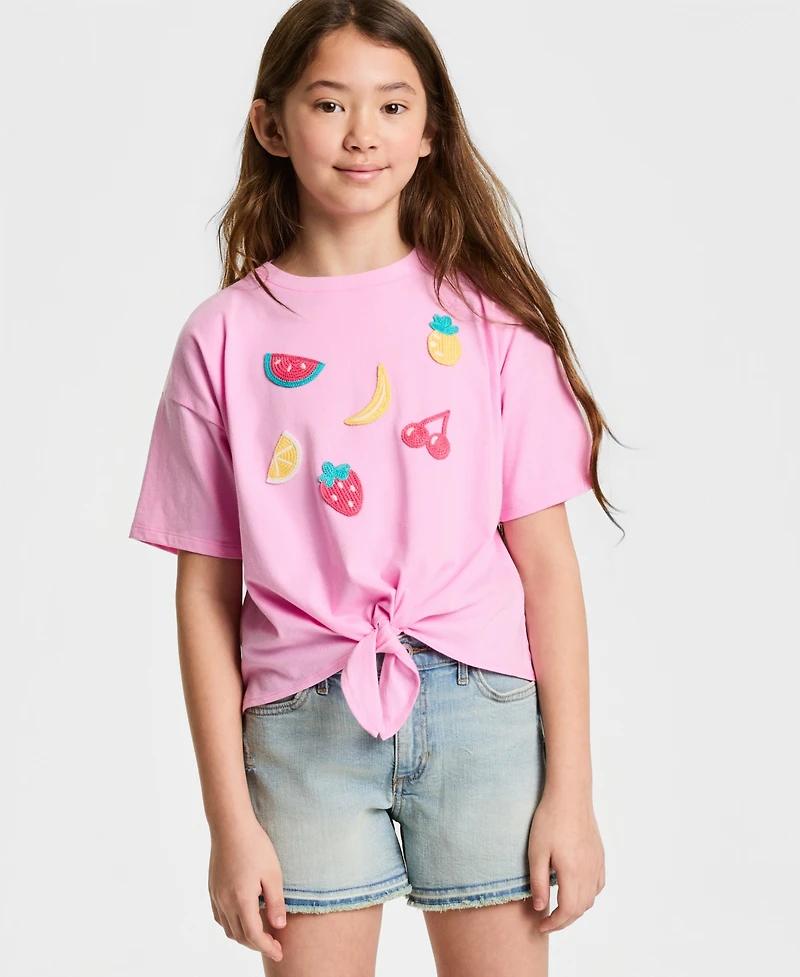 Epic Threads Girls' 5-20 Fruit Tie-Front T-Shirt, Macy's Exclusive