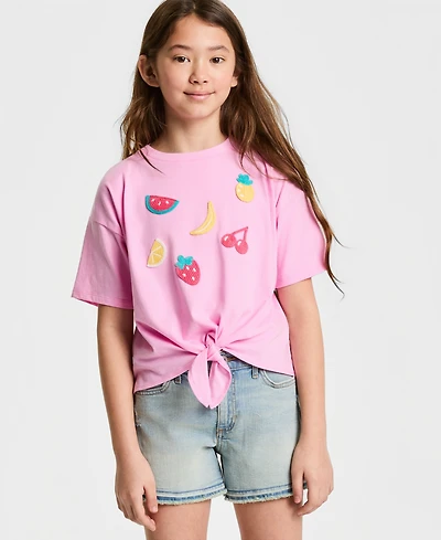 Epic Threads Girls' 5-20 Fruit Tie-Front T-Shirt, Macy's Exclusive