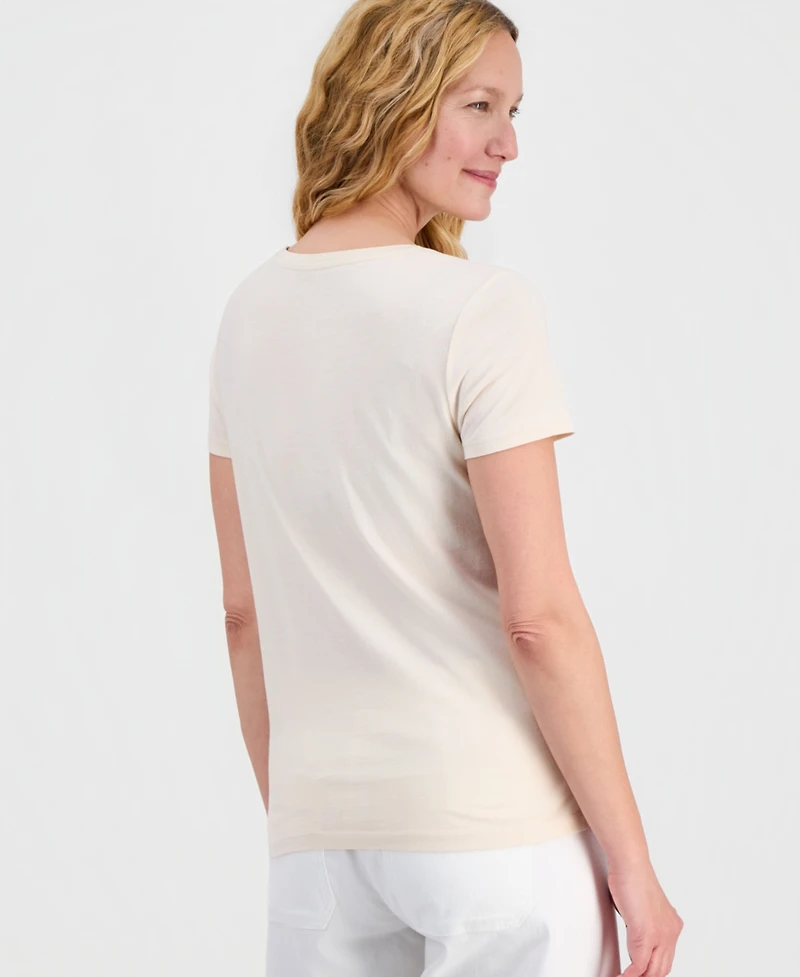 Nautica Women's Ombre Graphic Tee