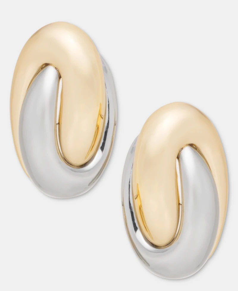 On 34th Linked Stud Earrings, Macy's Exclusive