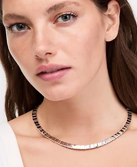 On 34th Beaded Collar Necklace, 16" + 3" extender, Macy's Exclusive