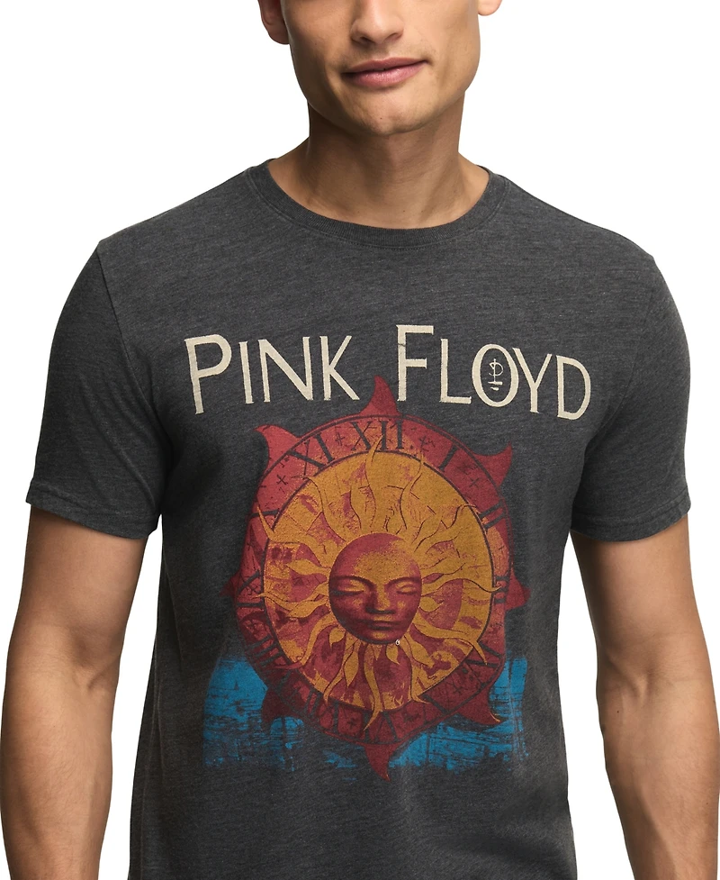 Lucky Brand Men's Pink Floyd Sun Graphic T-Shirt