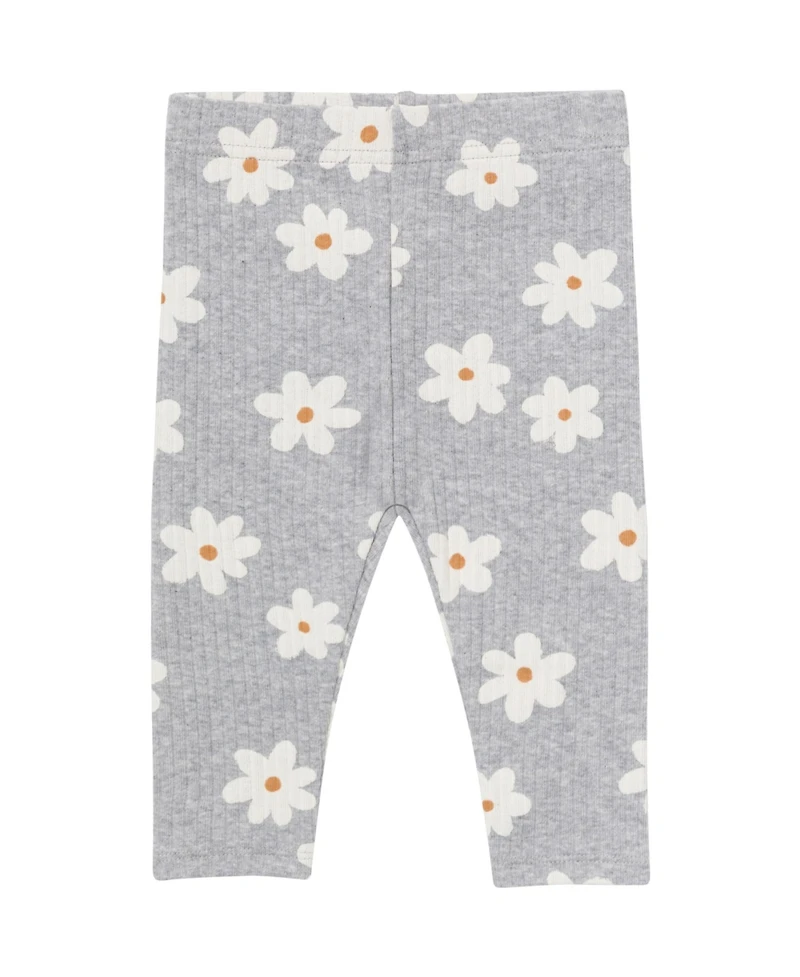 Gerber Baby Girls 3-Pack Textured Leggings