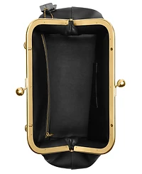 Coach Glovetanned Leather Kisslock Small Frame Bag