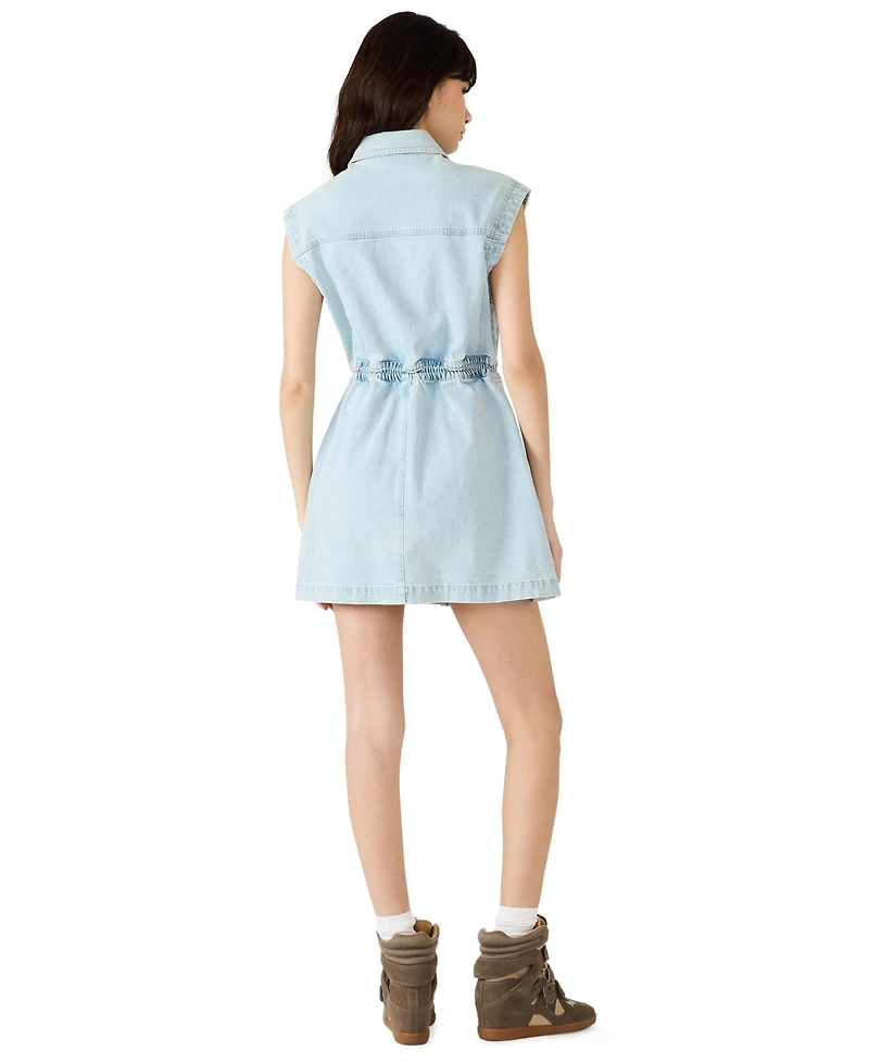 Steve Madden Women's Robbie Sleeveless Denim Dress