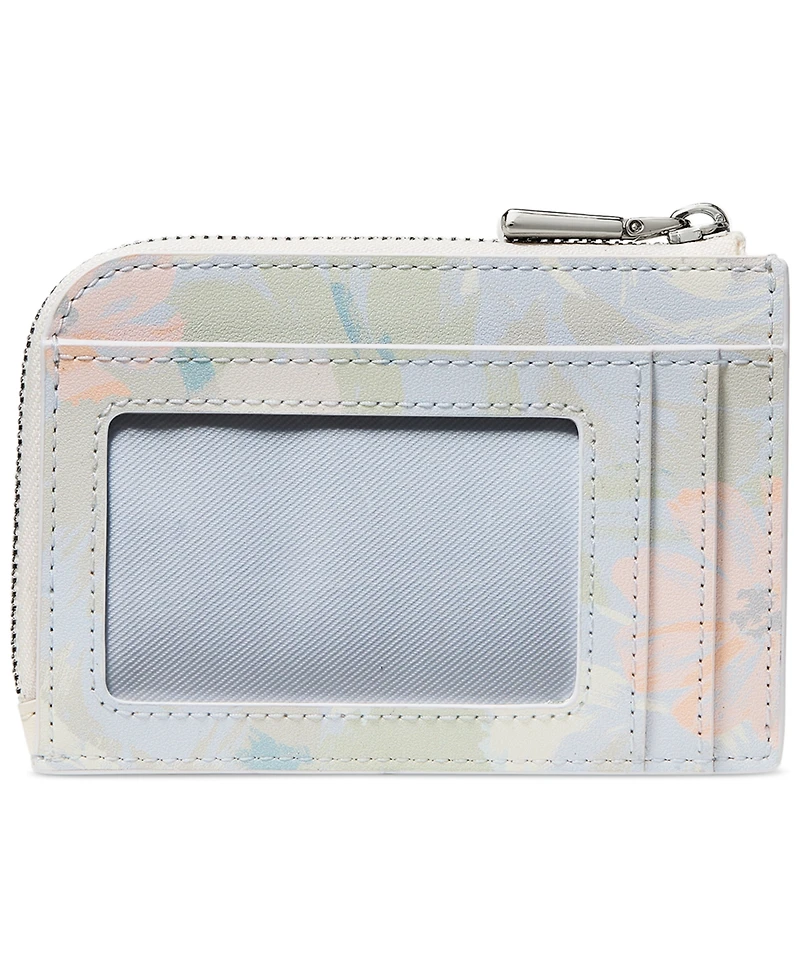 kate spade new york Mini Zip Leather Card Case Wallet