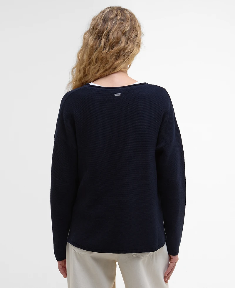 Barbour Women's Marine Knitted Jumper