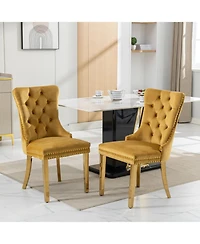 Streamdale Furniture Premium Handcrafted Upholstered Chair with Solid Wood Frame