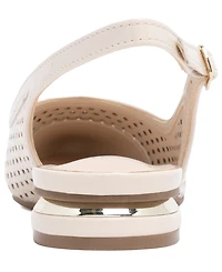 Jones New York Women's Quilsy Slingback Dress Flats